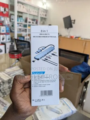 Type C Usb Hub 8in1