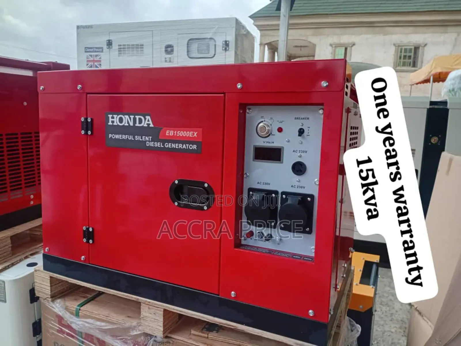 High Quality Honda Diesel Generator 16500watts Japan 15kva