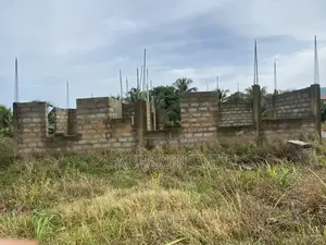 Uncompleted 2 Bedroom House For Sale At Aburi-fotobi + Blocks & Stones