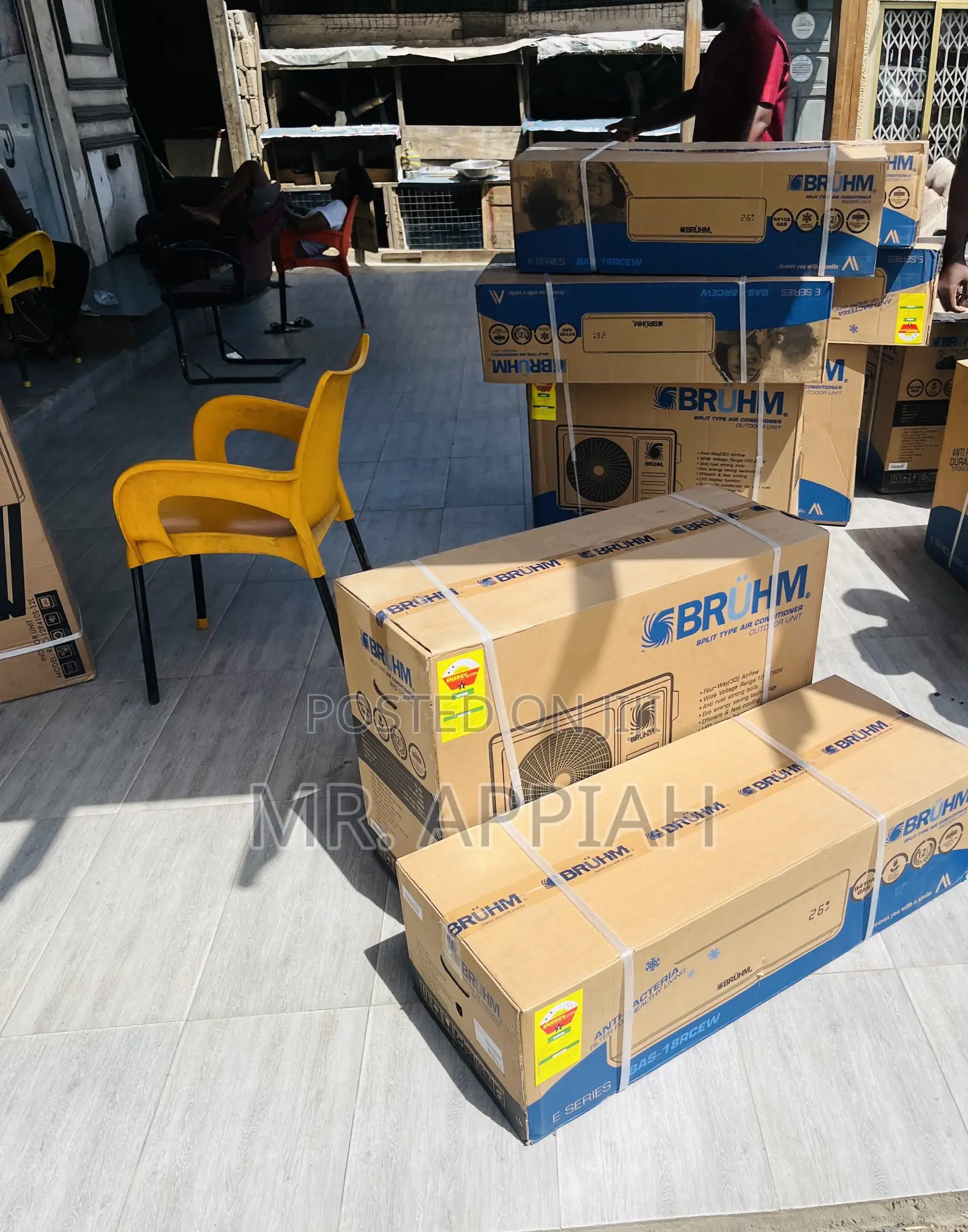 Most Reliable Bruhm 2.0hp Split Type Air Conditioner.