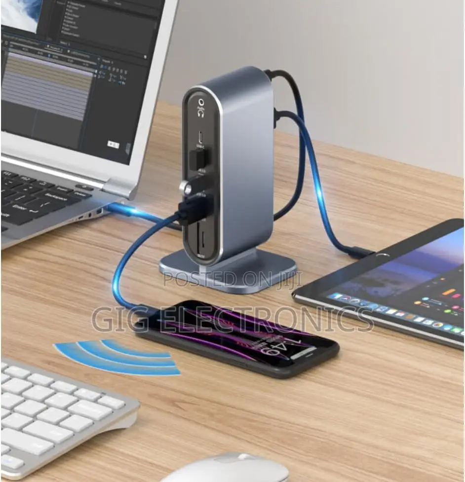 Type C Hub 12in1 Docking Station