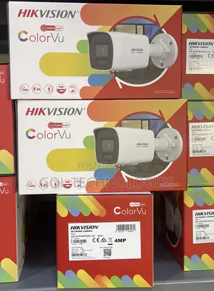 Hikvision 4mp Ip Colorvu Hybrid Audio Network Night Vision