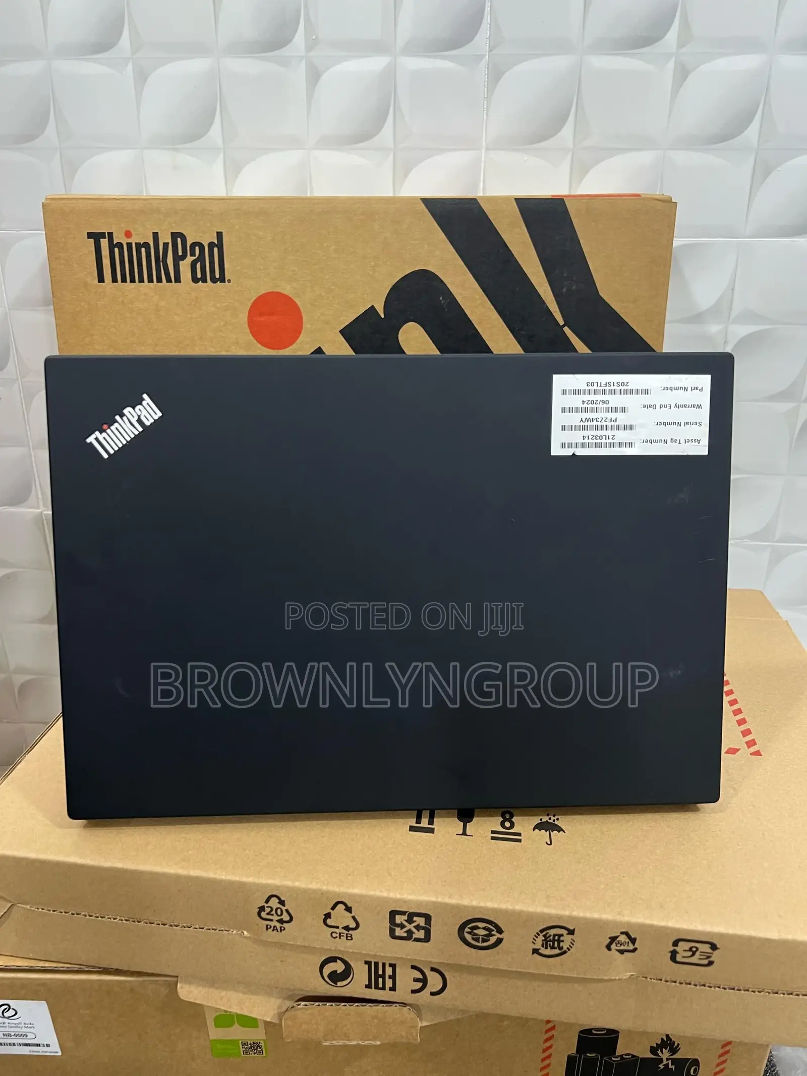 New Laptop Lenovo ThinkPad T14 G1 16GB Intel Core I5 SSD 256GB