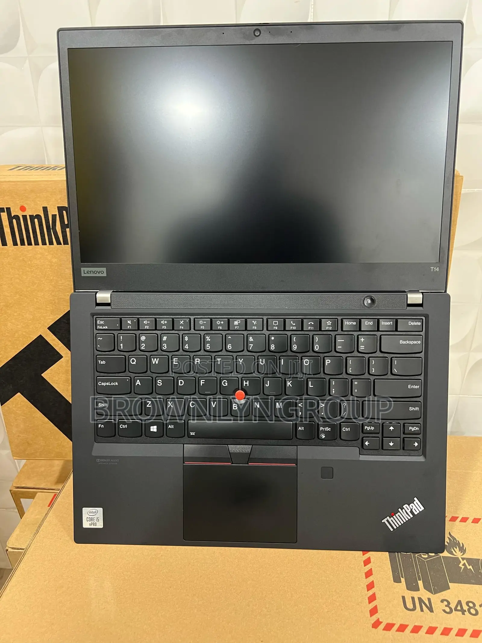 New Laptop Lenovo ThinkPad T14 G1 16GB Intel Core I5 SSD 256GB