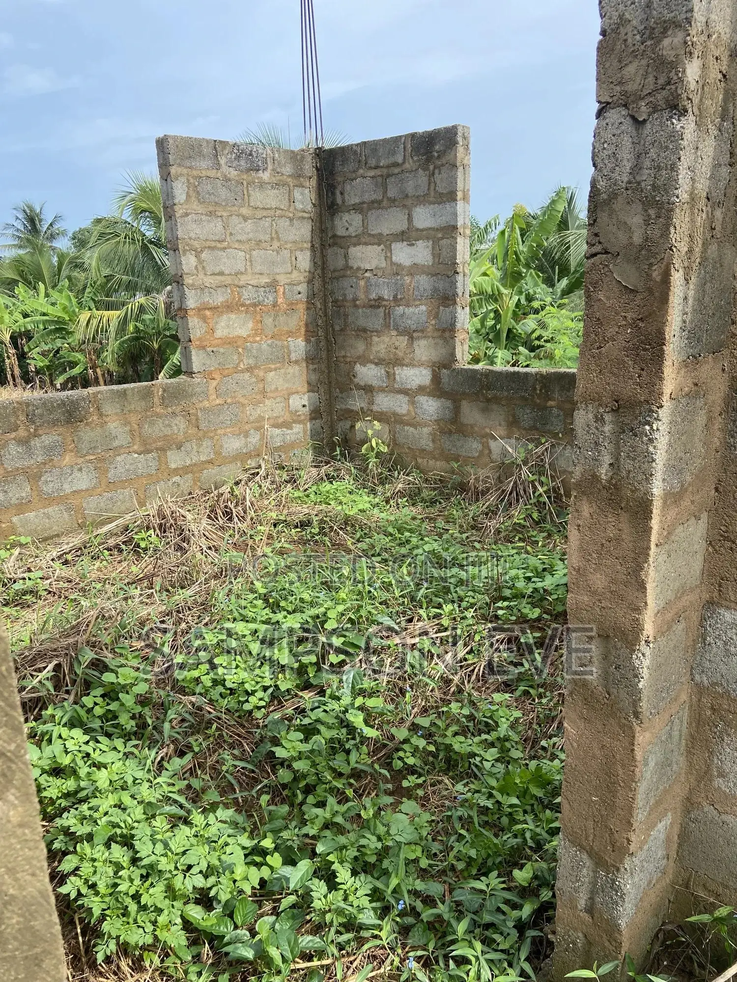 Uncompleted 2 Bedroom House For Sale At Aburi-fotobi + Blocks & Stones
