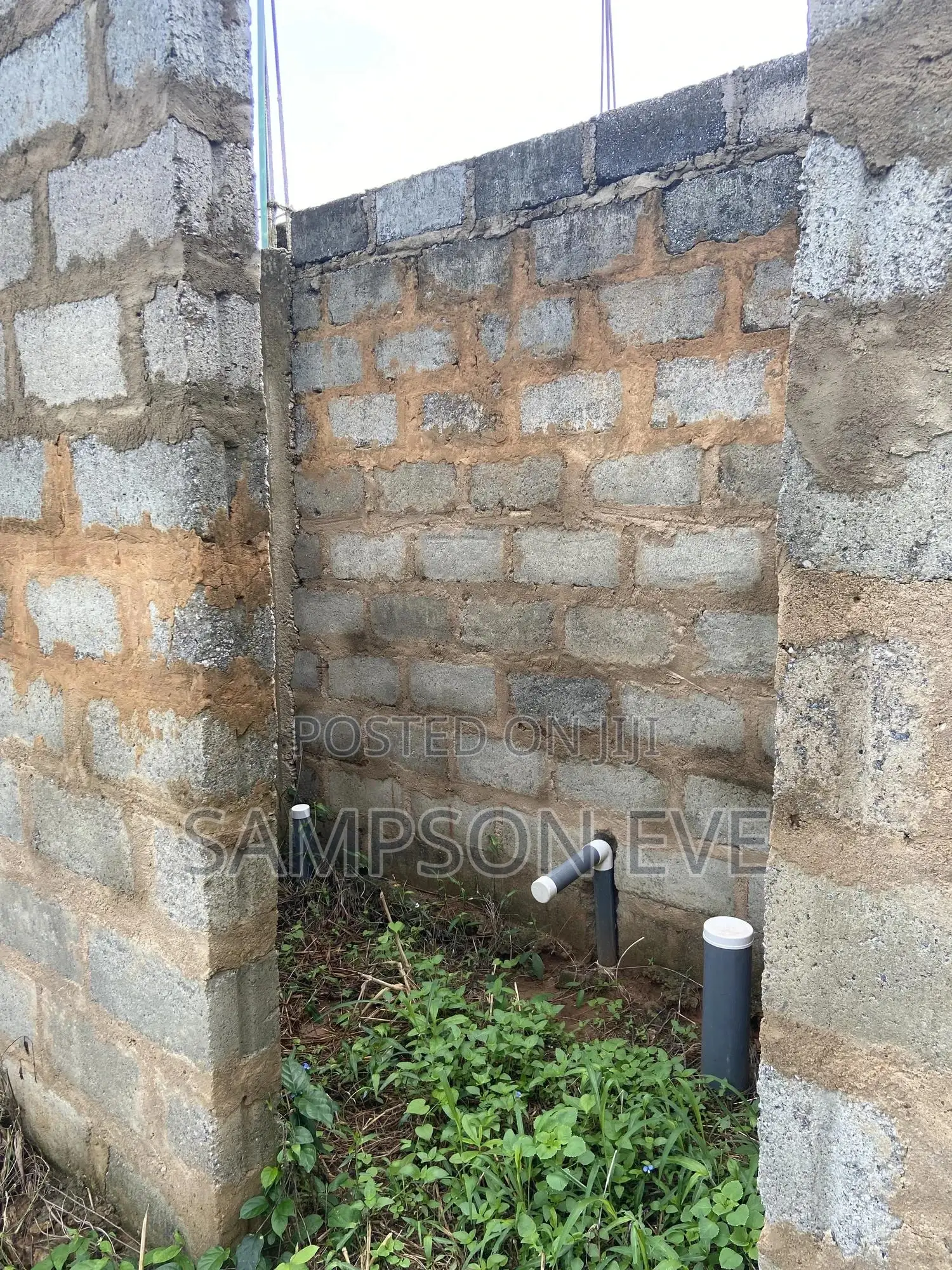 Uncompleted 2 Bedroom House For Sale At Aburi-fotobi + Blocks & Stones