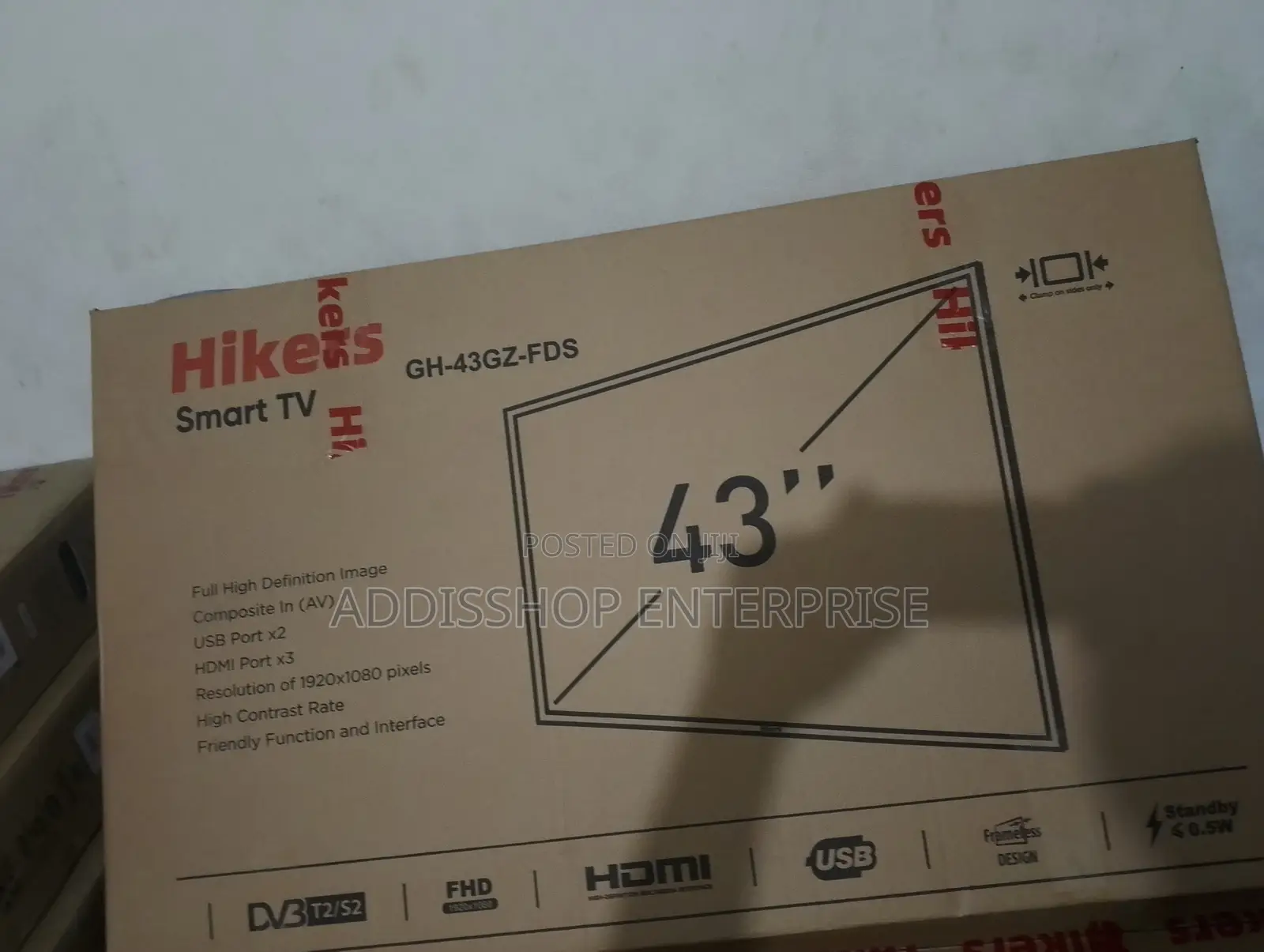 Hikers 43 Frameless Smart Android Tv 2025 Version