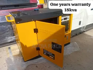 Sleek 18kva Diesel Silent Gen Cruz Power Diesel Generator Uk