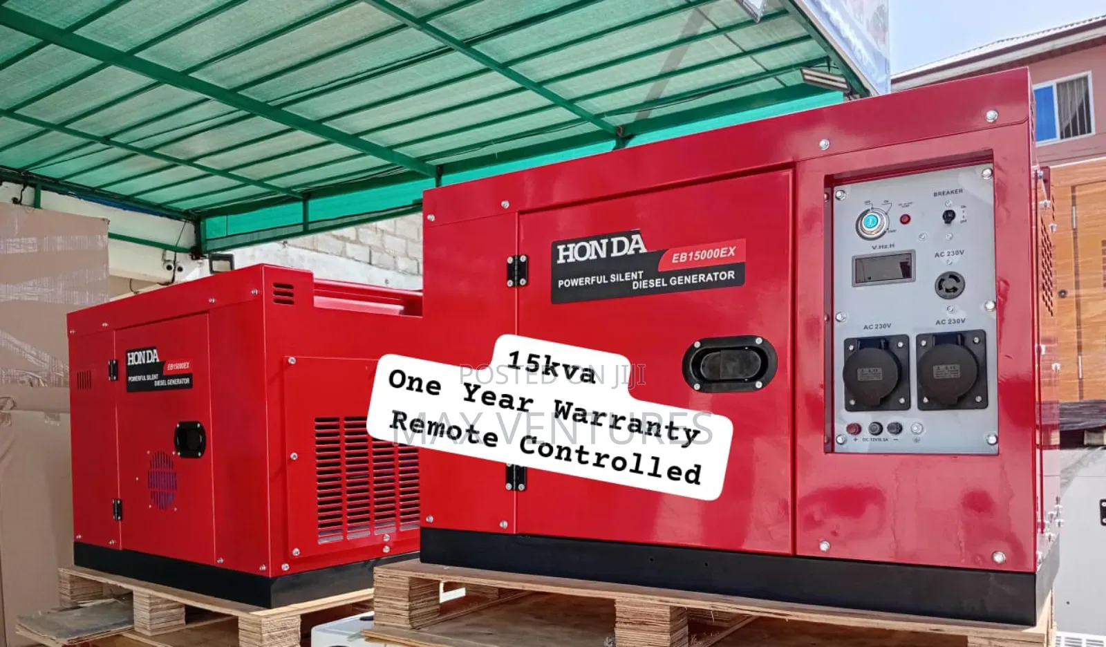 Innovative Honda 15kva Power Backup With Remote Control