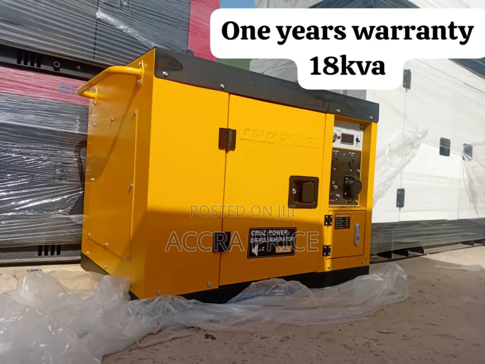 High Tech Components 18kva Diesel Silent Cruz Power Gen
