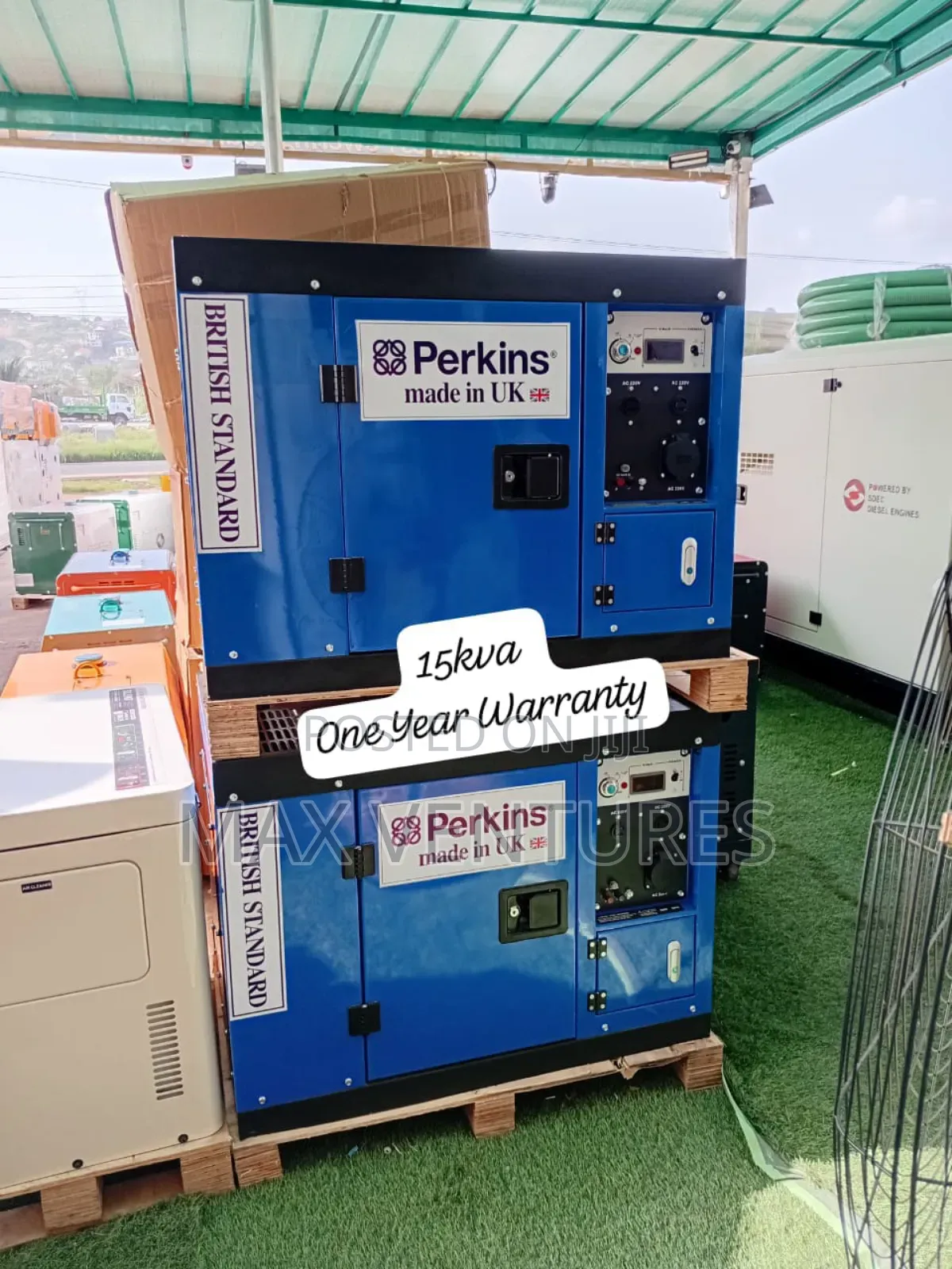 15kva Newly Stocked Perkins Diesel Powered Genset