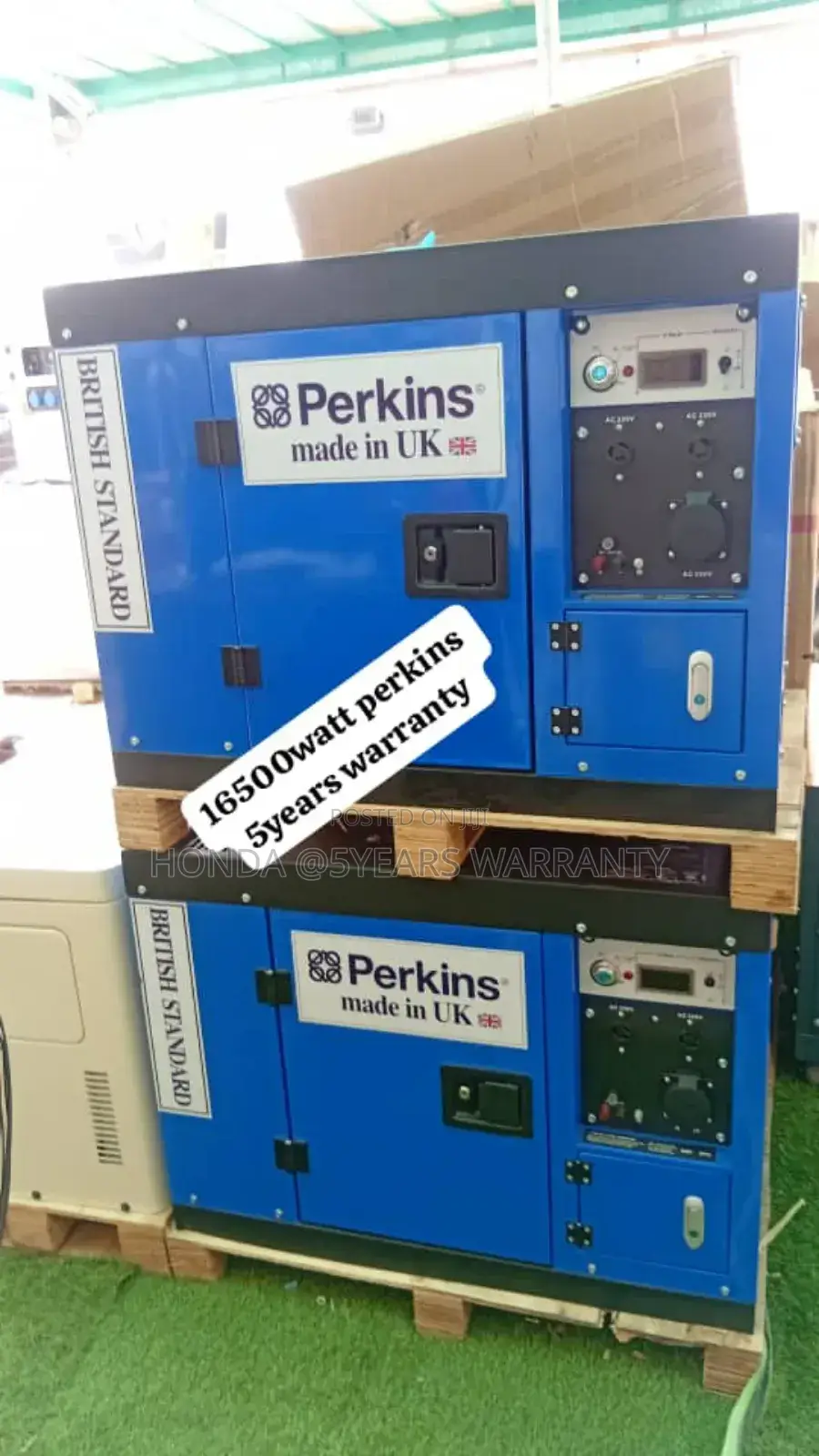 Empower Your Community Perkins 15kva 16500watt Generator