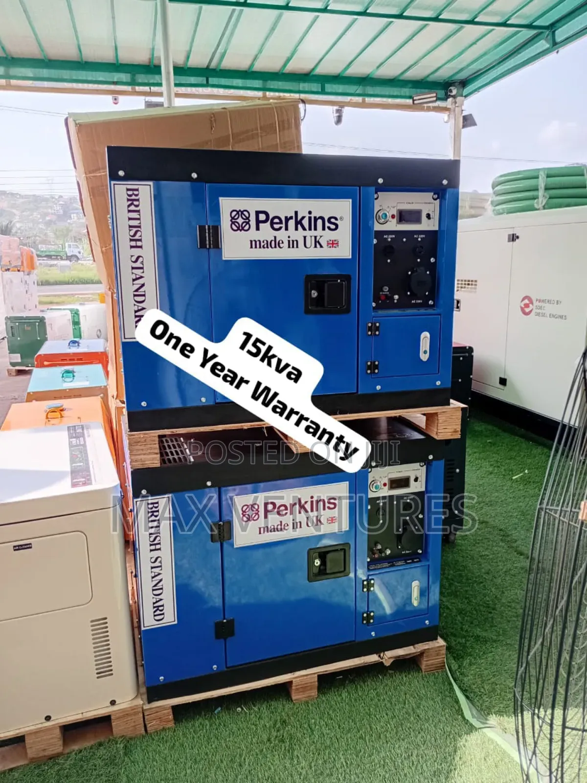 Innovative 15kva Perkins Blue Key Start Genset