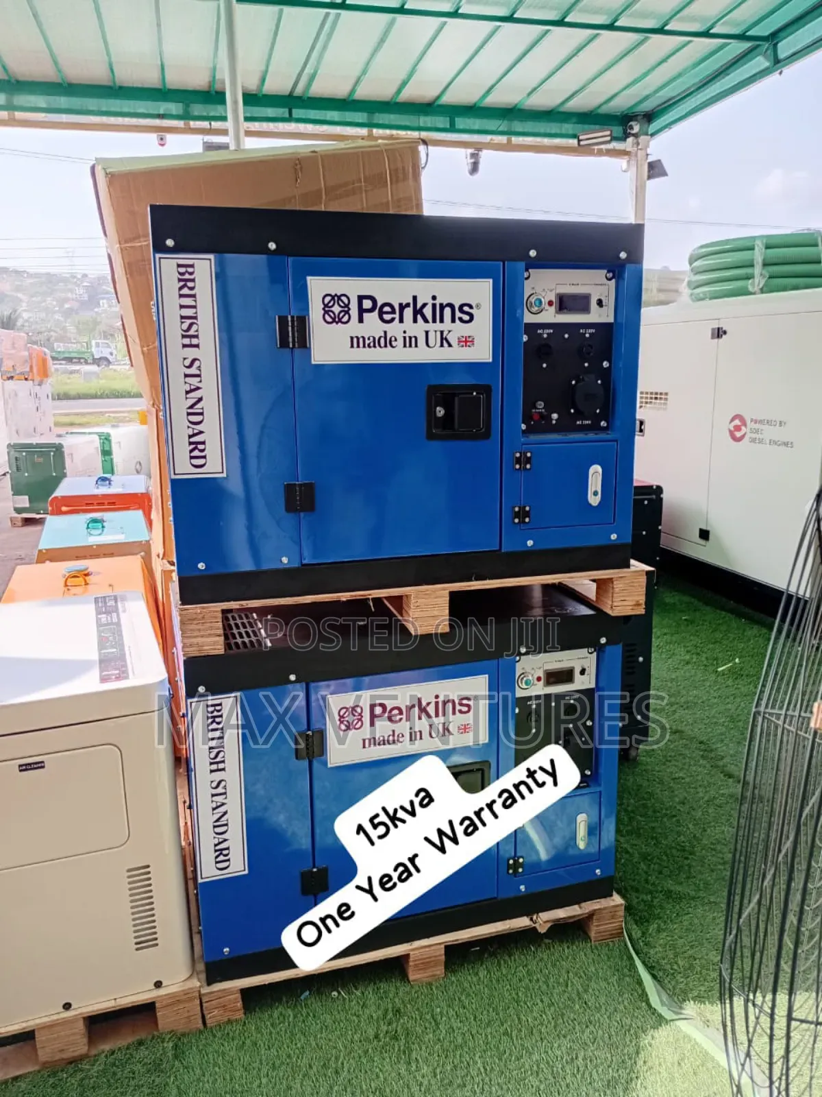 Perkins 15kva Diesel Generator Stable Power Output for Homes