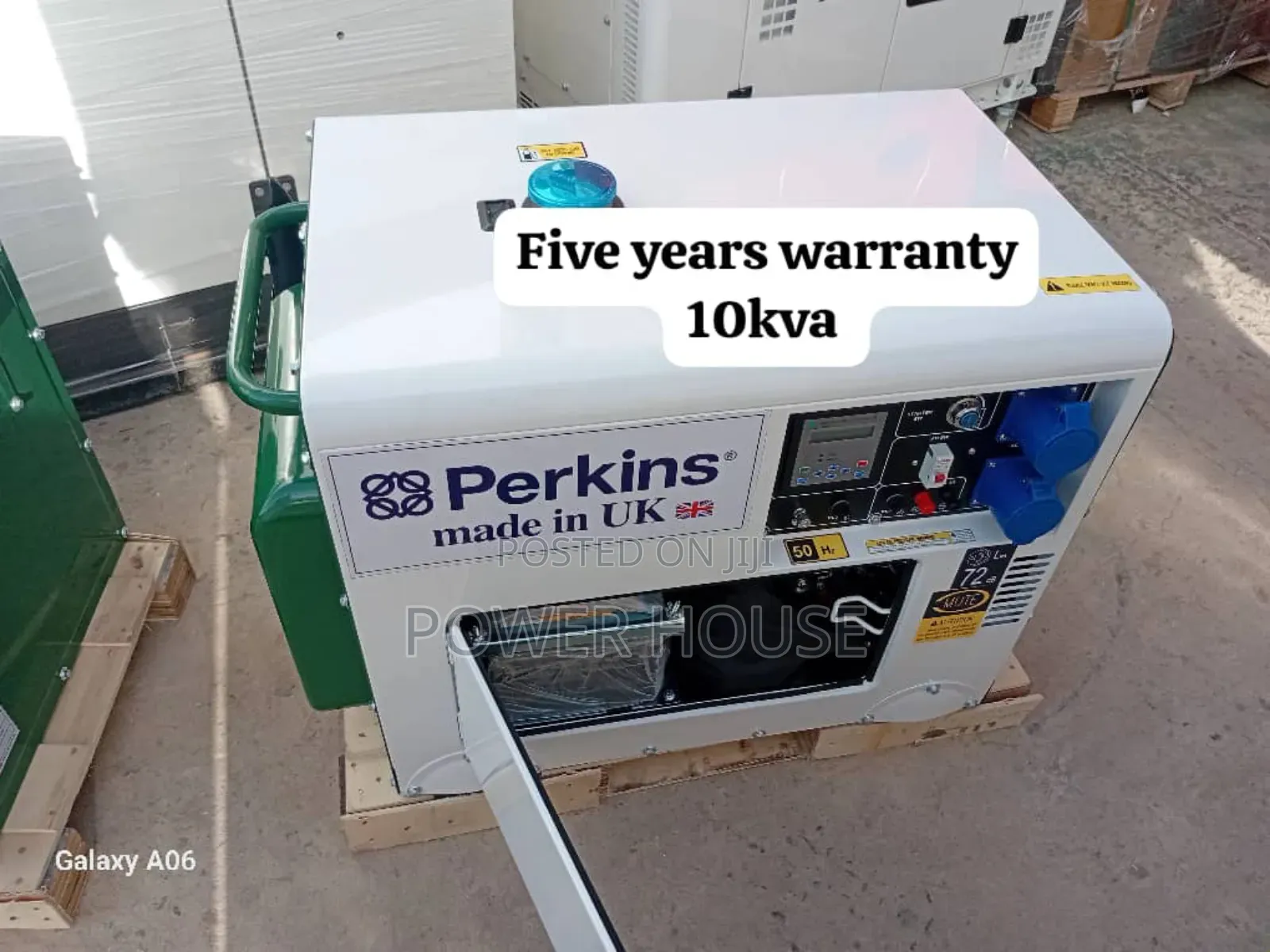 Low Harmonic Distortion 10kva 13000watts Perkins Diesel