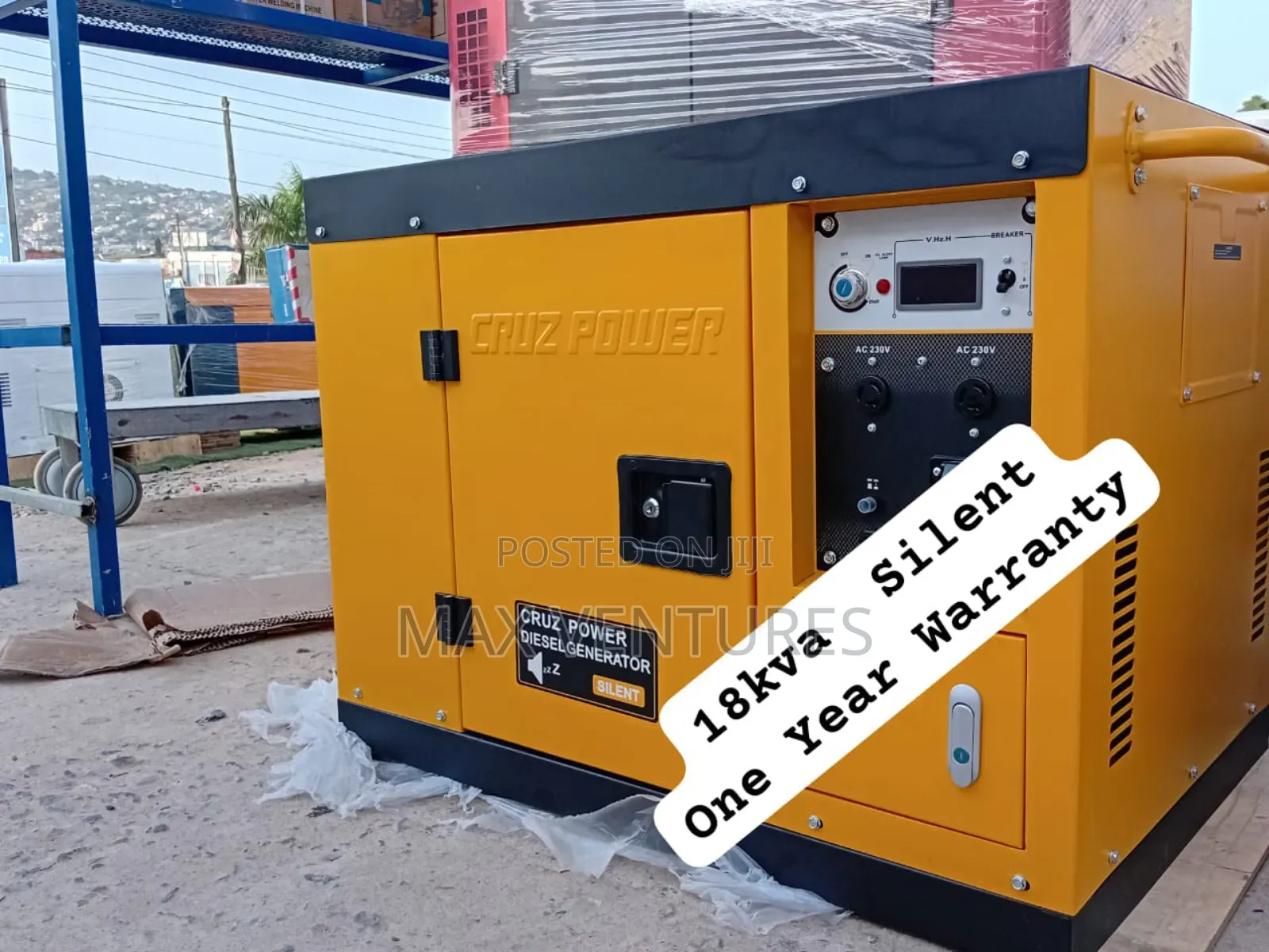 User Friendly Cruz Power 18kva Diesel Generator