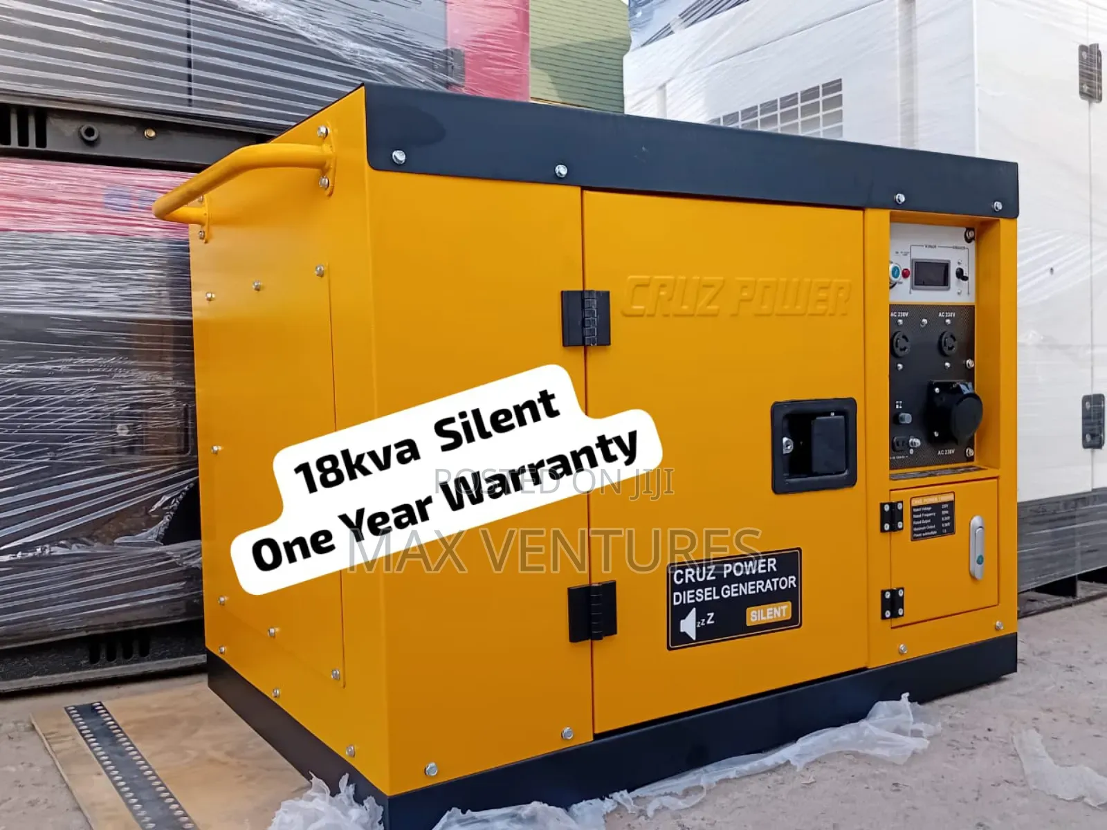 Standby Power Supply Cruz Power 18kva Diesel Generator