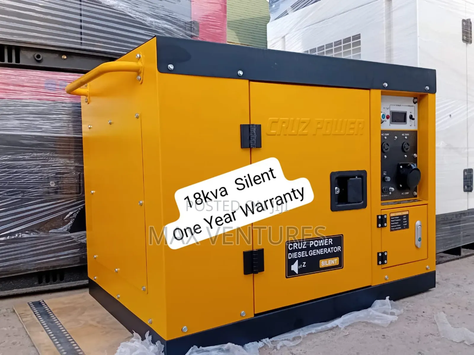 Industrial Strength Cruz Power 18kva Diesel Generator