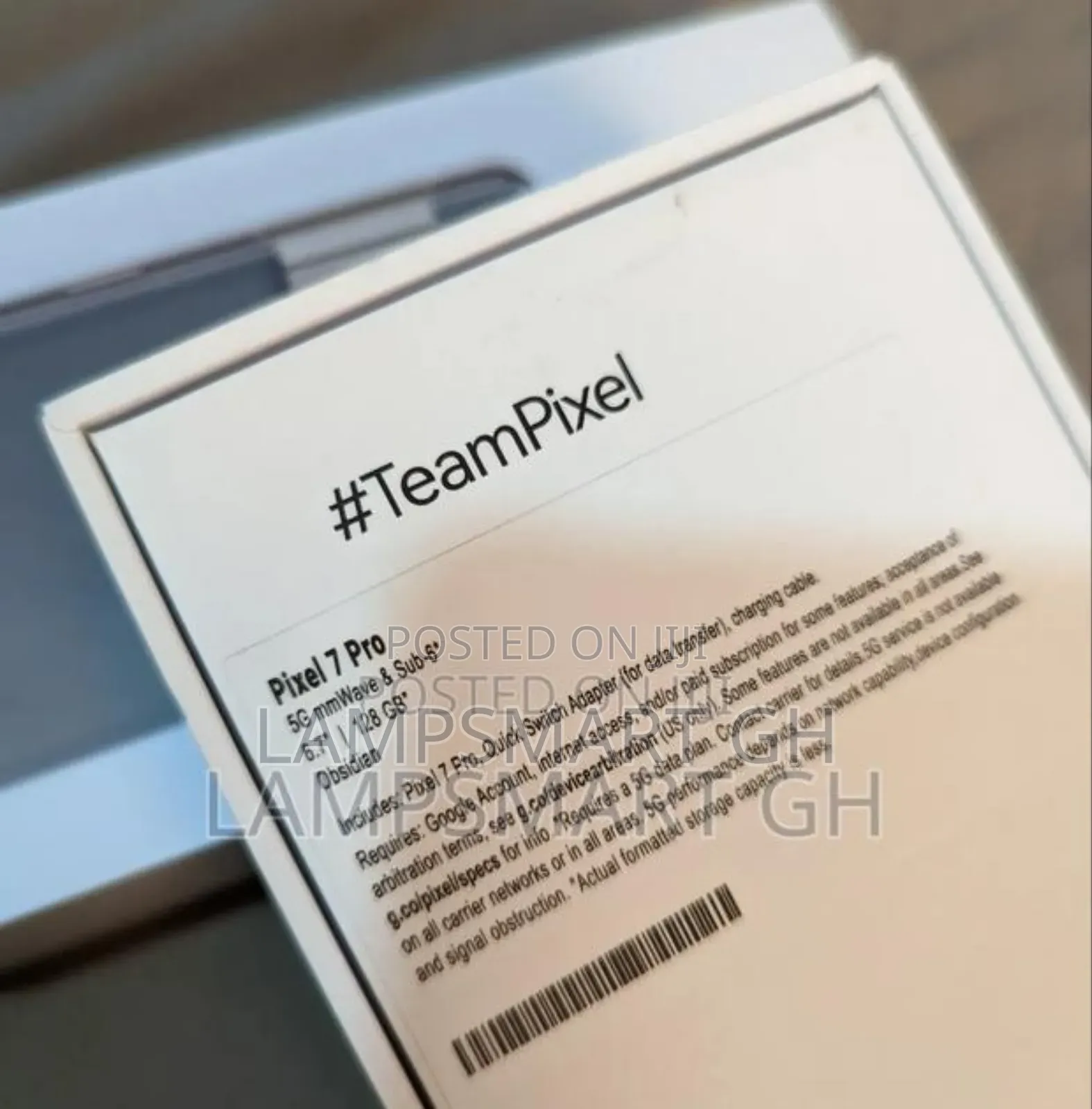 New Google Pixel 7 Pro 128 GB Gold