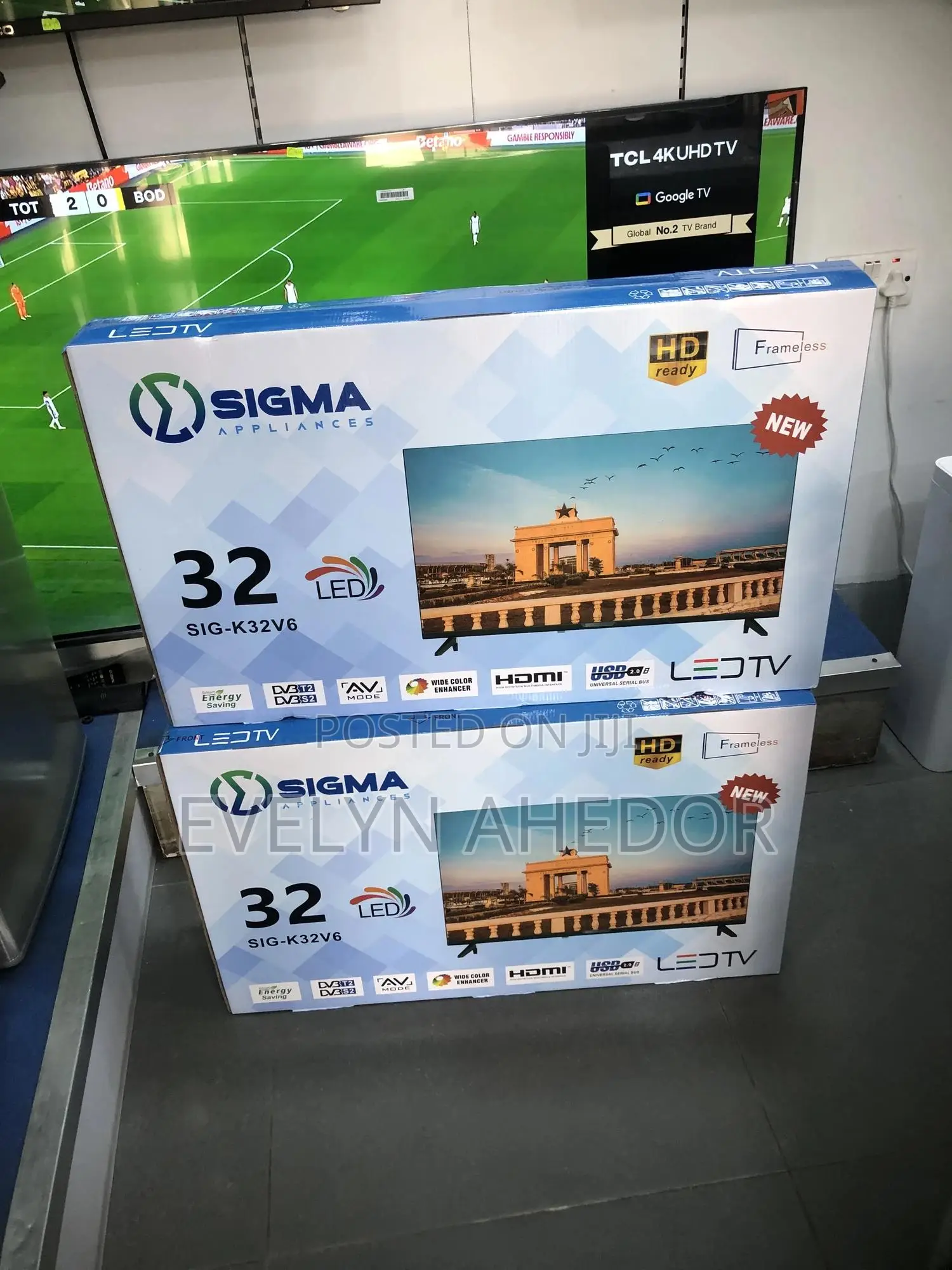 High Color Enhancer Sigma 32 Inches Digital Satellite Tv