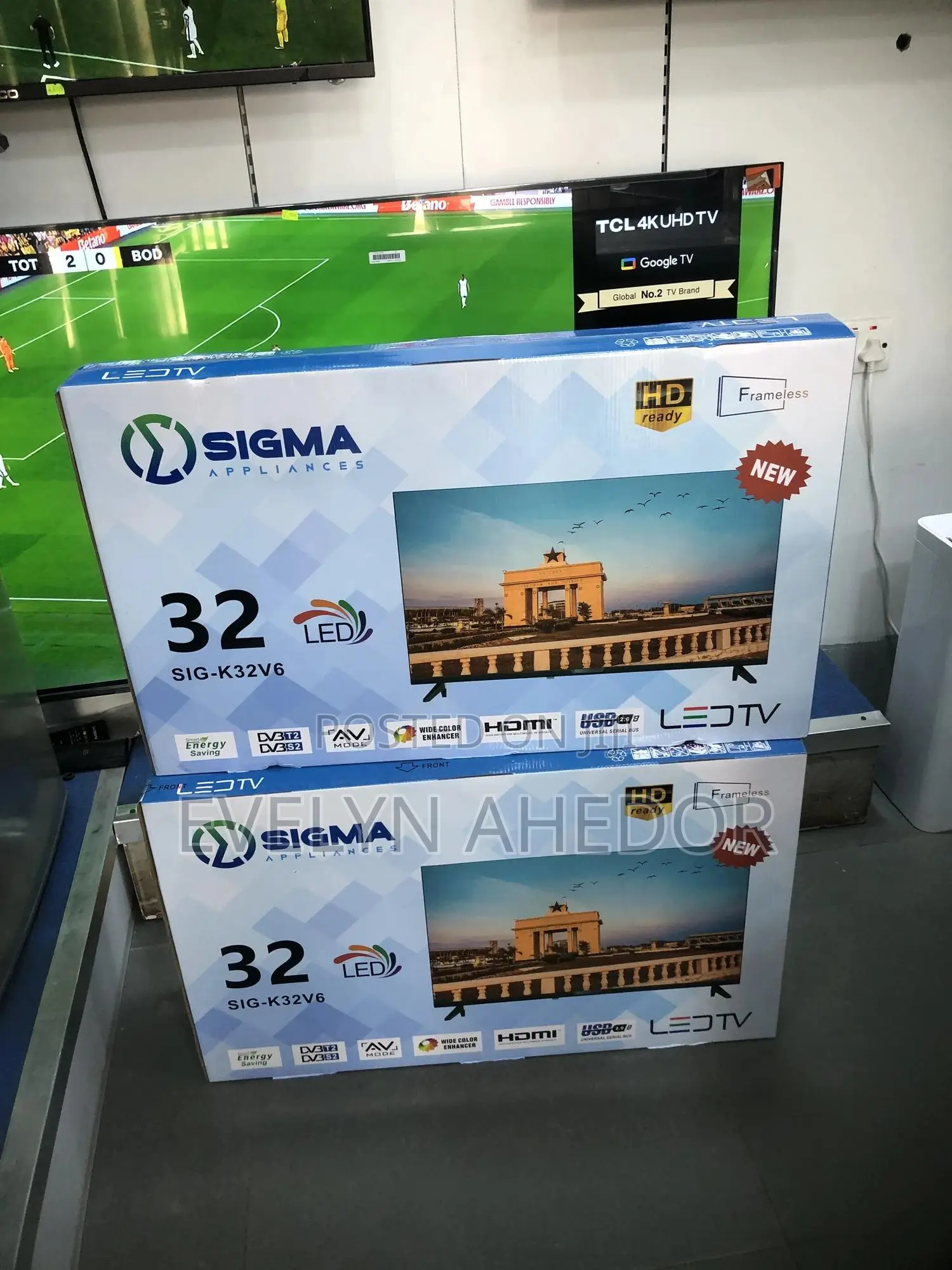 High Color Enhancer Sigma 32 Inches Digital Satellite Tv