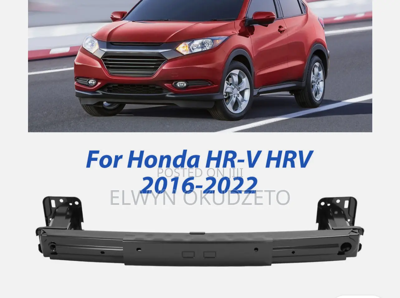 2016 Honda HRV Front Bar Reinforcement Bar