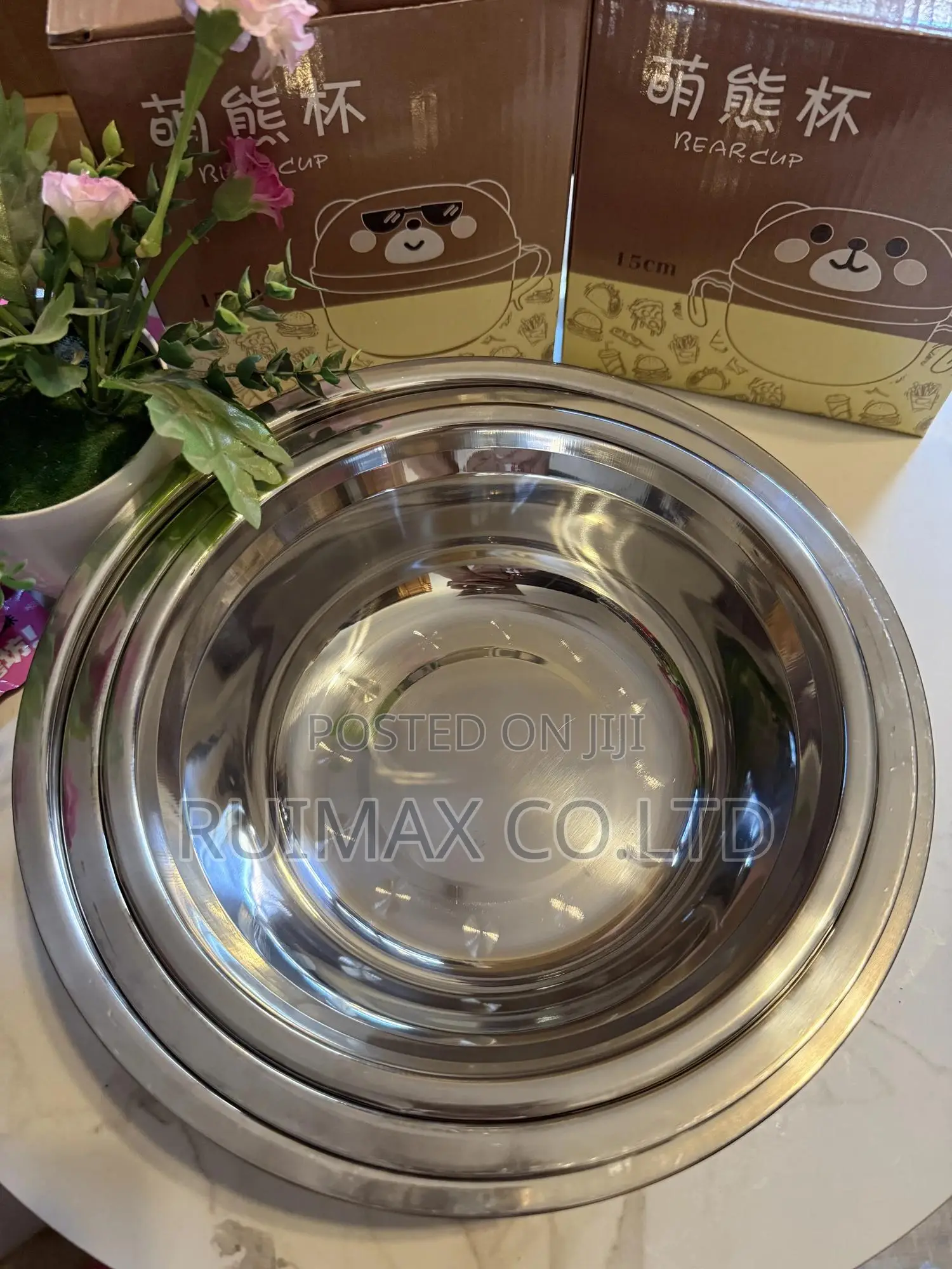 Stainless Steel Bowls And Plate For Sell
