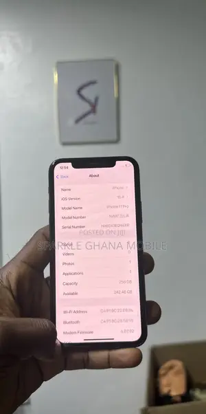 Apple iPhone 11 Pro 256 GB Black