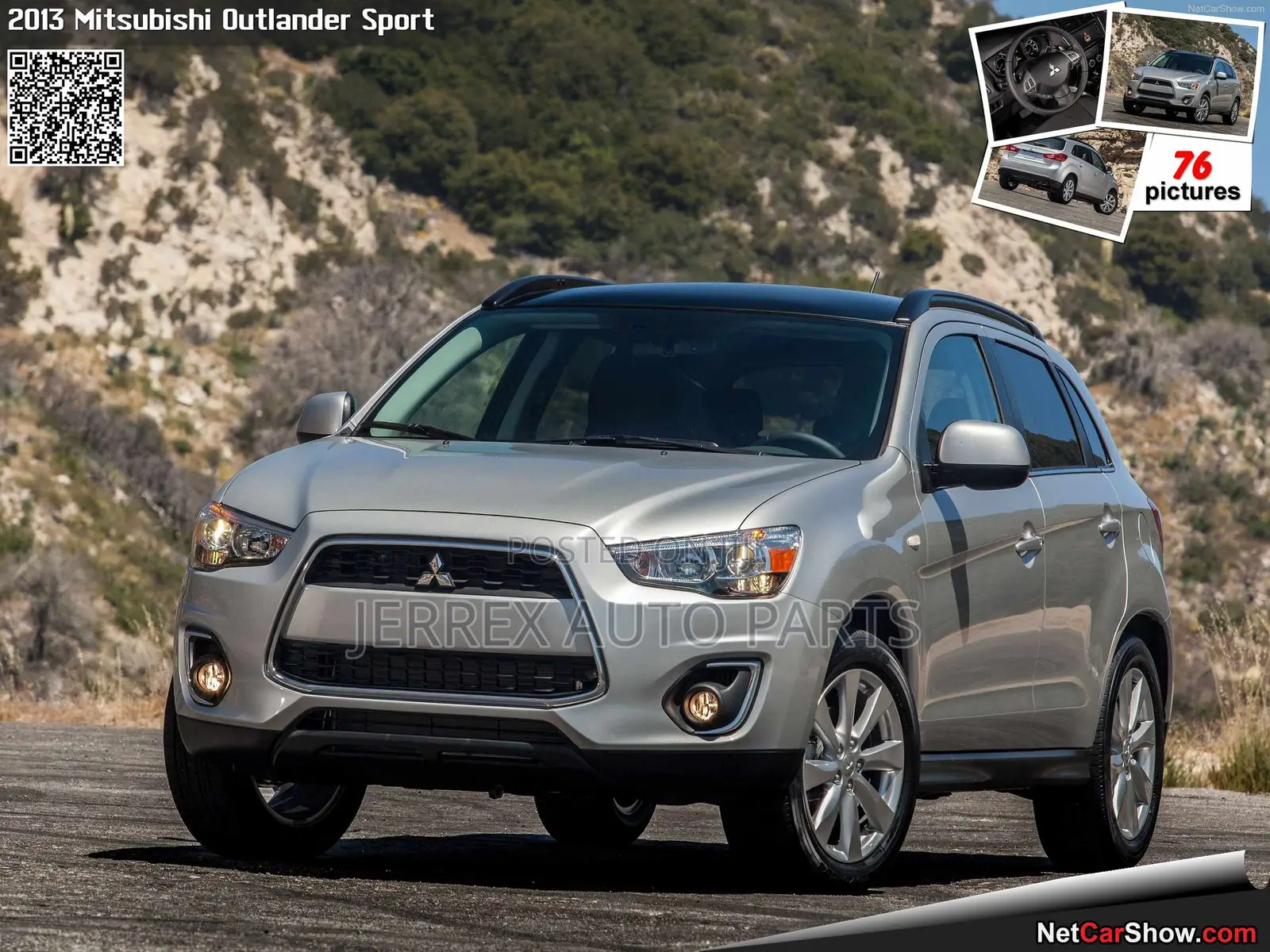 Mitsubishi Outlander Bumper Shining