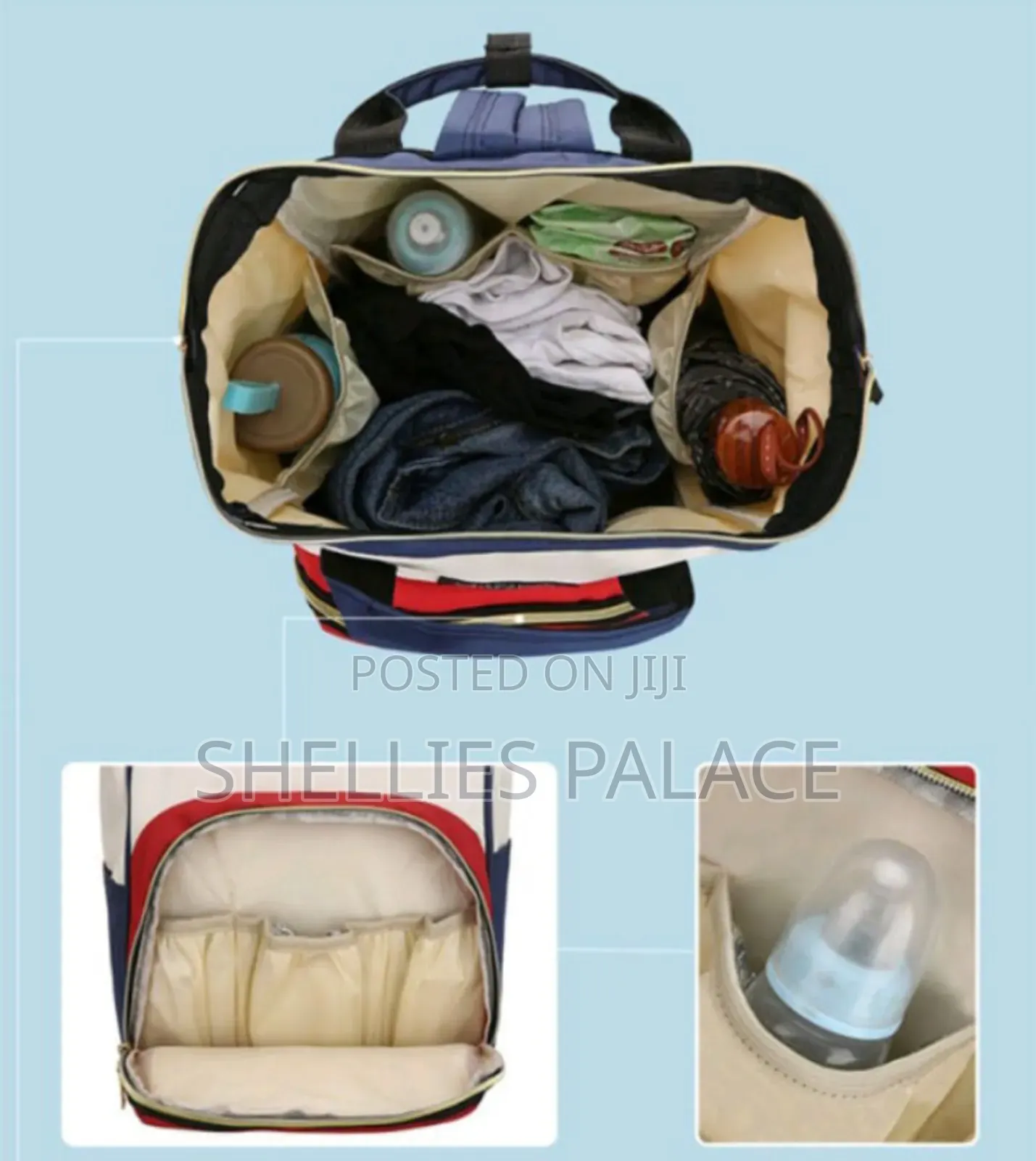 Diaper Bag Backpack, Multi-Function Waterproof Travel