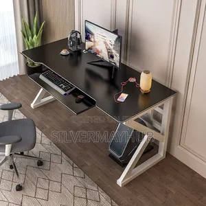 Luxury Gaming | Office | Studio Desk With Bookshelf/Keyboard