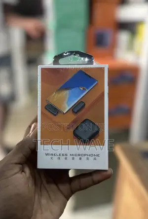 Wireless Microphone 2in1 With Charging Case