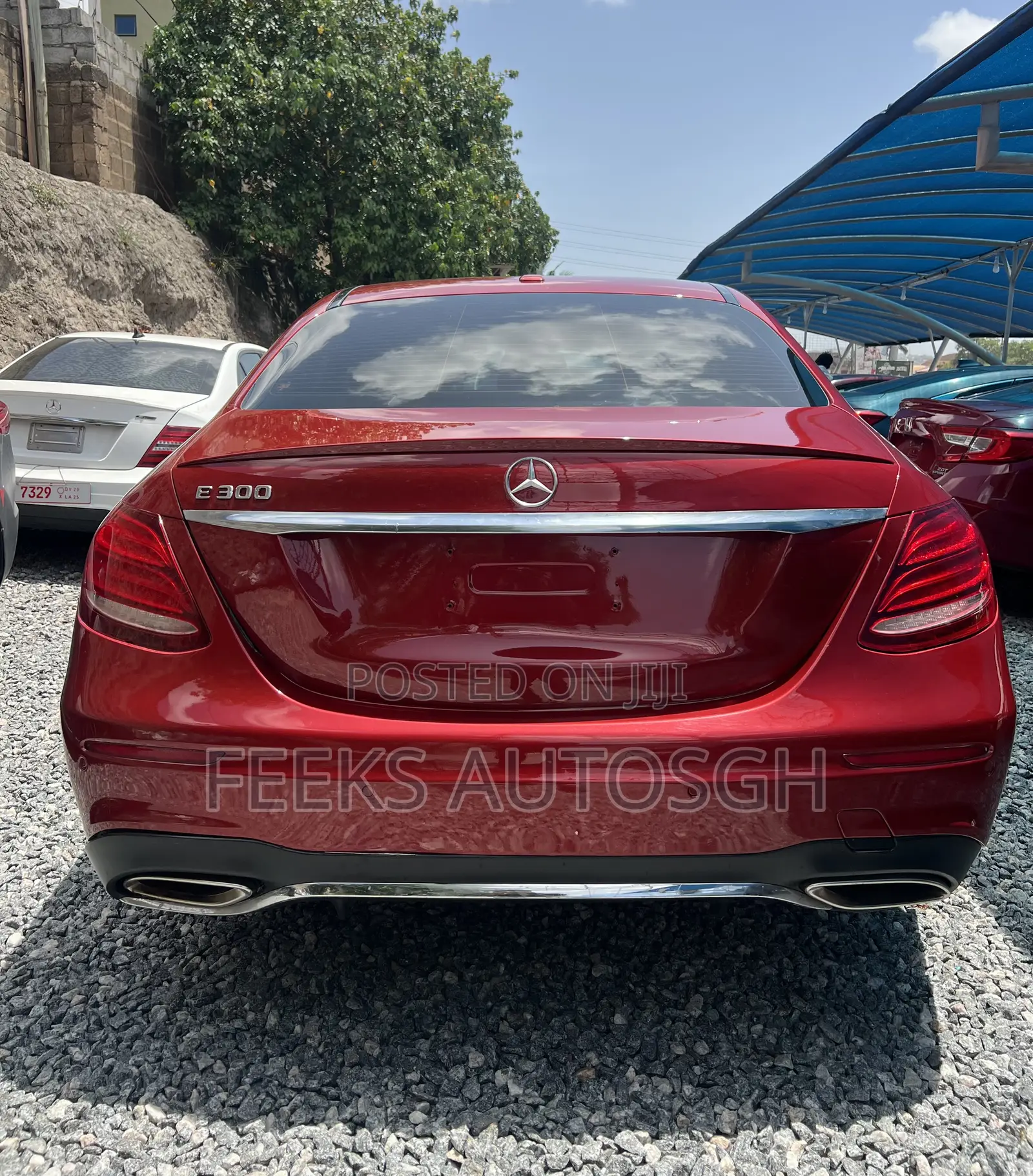 Mercedes-Benz E300 4Matic AWD Sedan (2.0L 4cyl 9A) 2017 Red