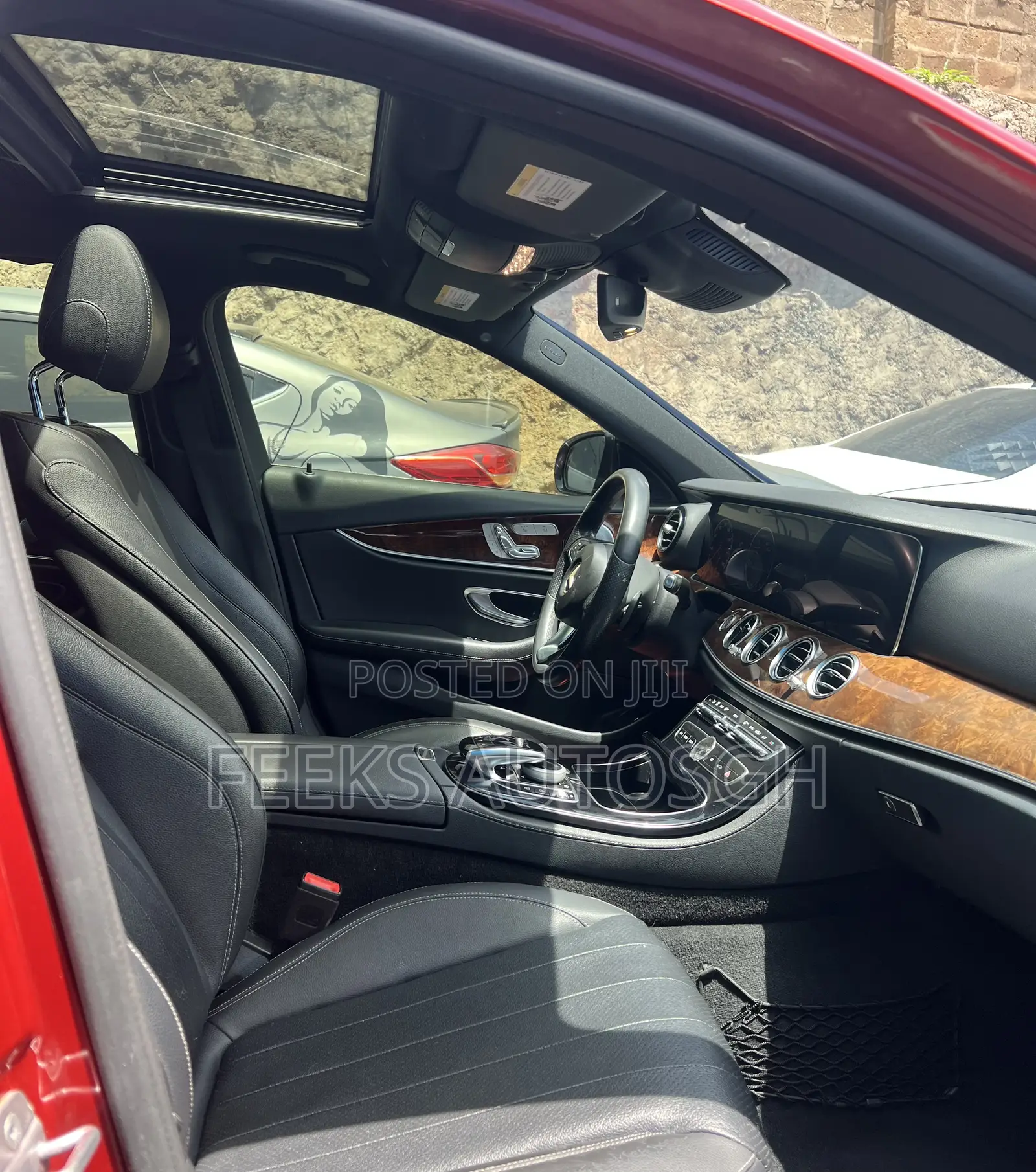Mercedes-Benz E300 4Matic AWD Sedan (2.0L 4cyl 9A) 2017 Red