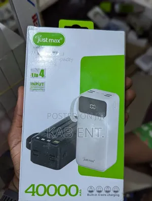 Power Bank 40000mah Capacity