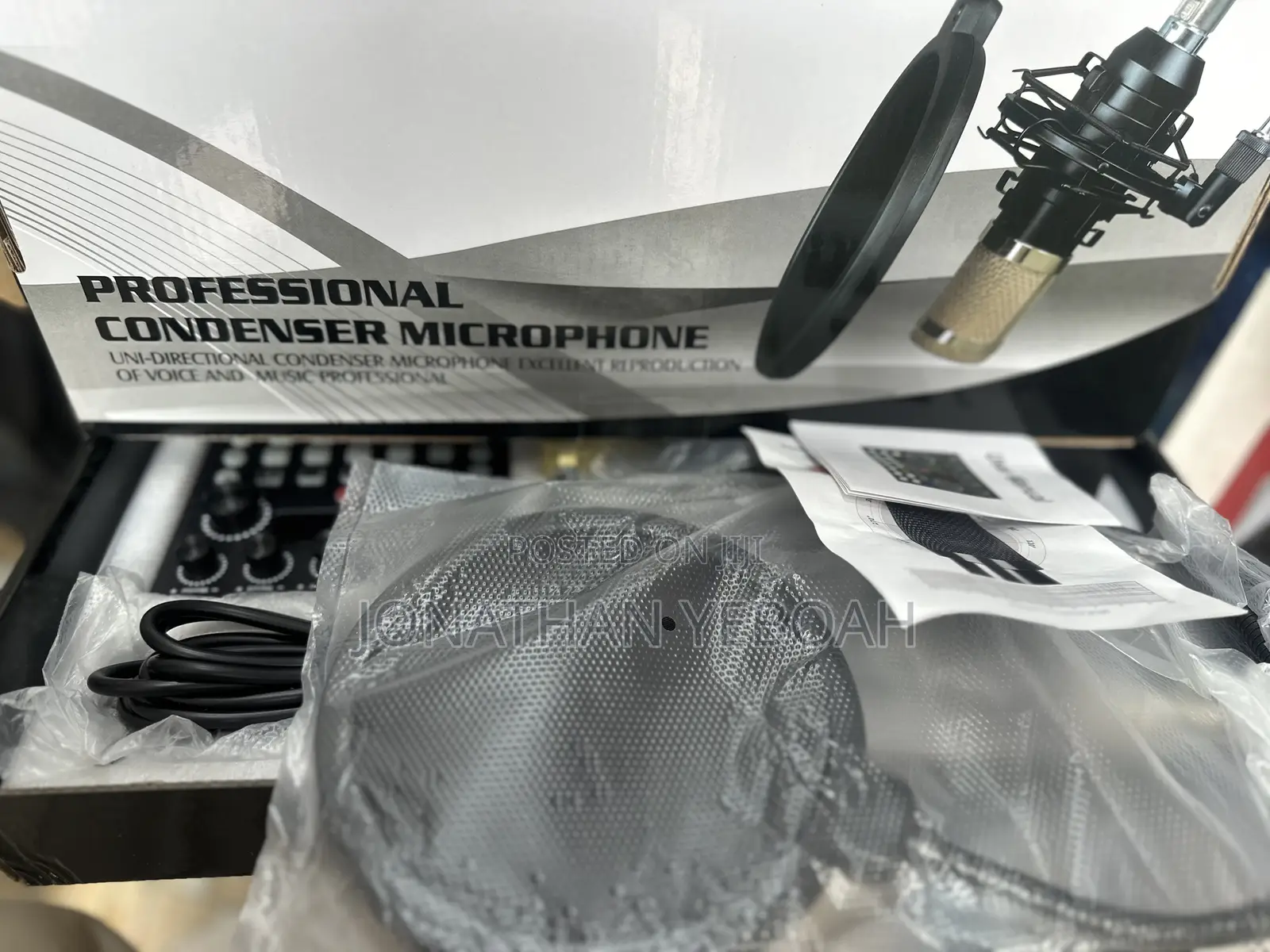 Condenser 2 Pin Microphone