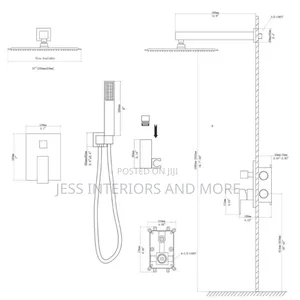 12 Inches Shower System