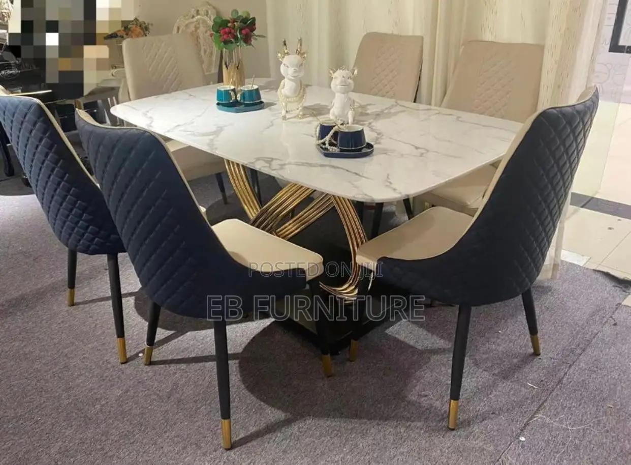 Executive Dining Sets With 6 Chairs