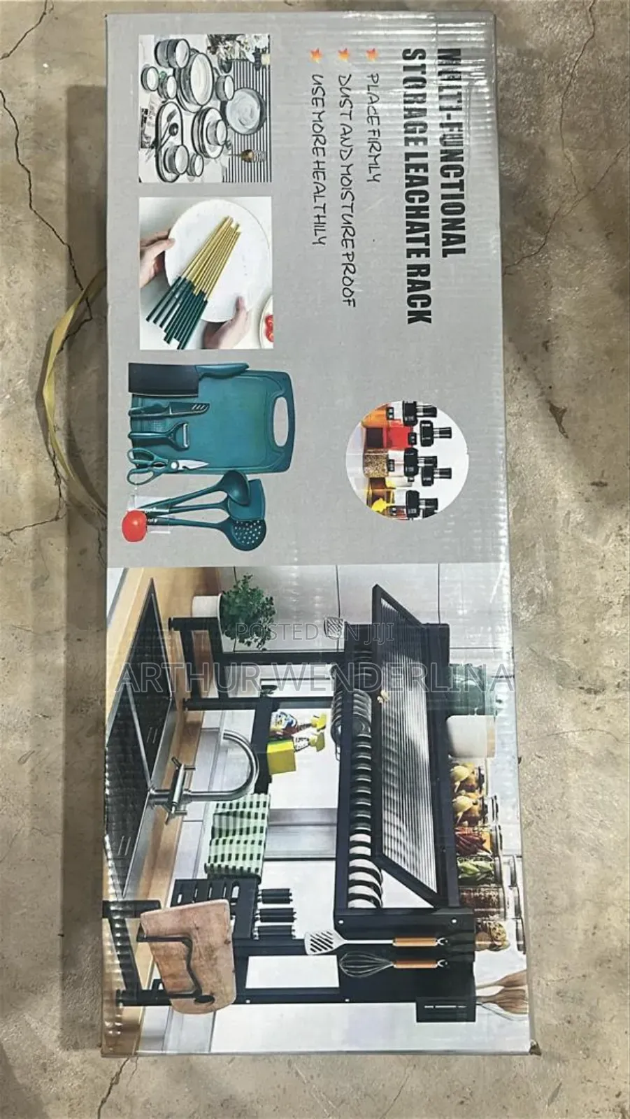 Multifunctional Dish Storage Rack