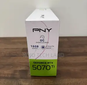 Pny Nvidia Geforce RTX 5070 Ti 16gb Overclocked Triple Fan