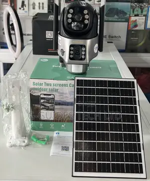 Ultra Hd 4g Solar PTZ Camera Dual-Lens