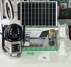Ultra Hd 4g Solar PTZ Camera Dual-Lens