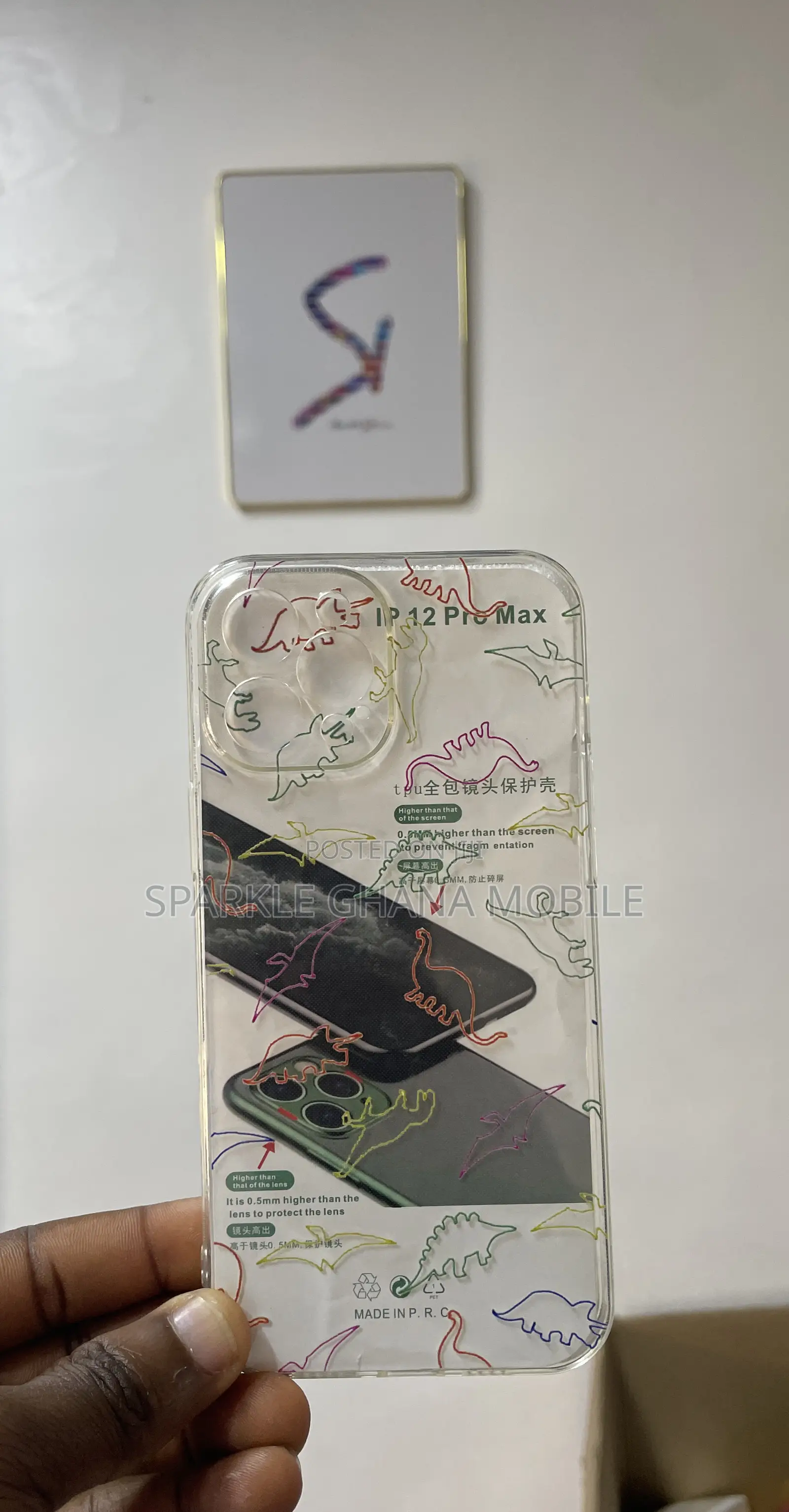 iPhone 12 Pro Max Small Dinosaur Case