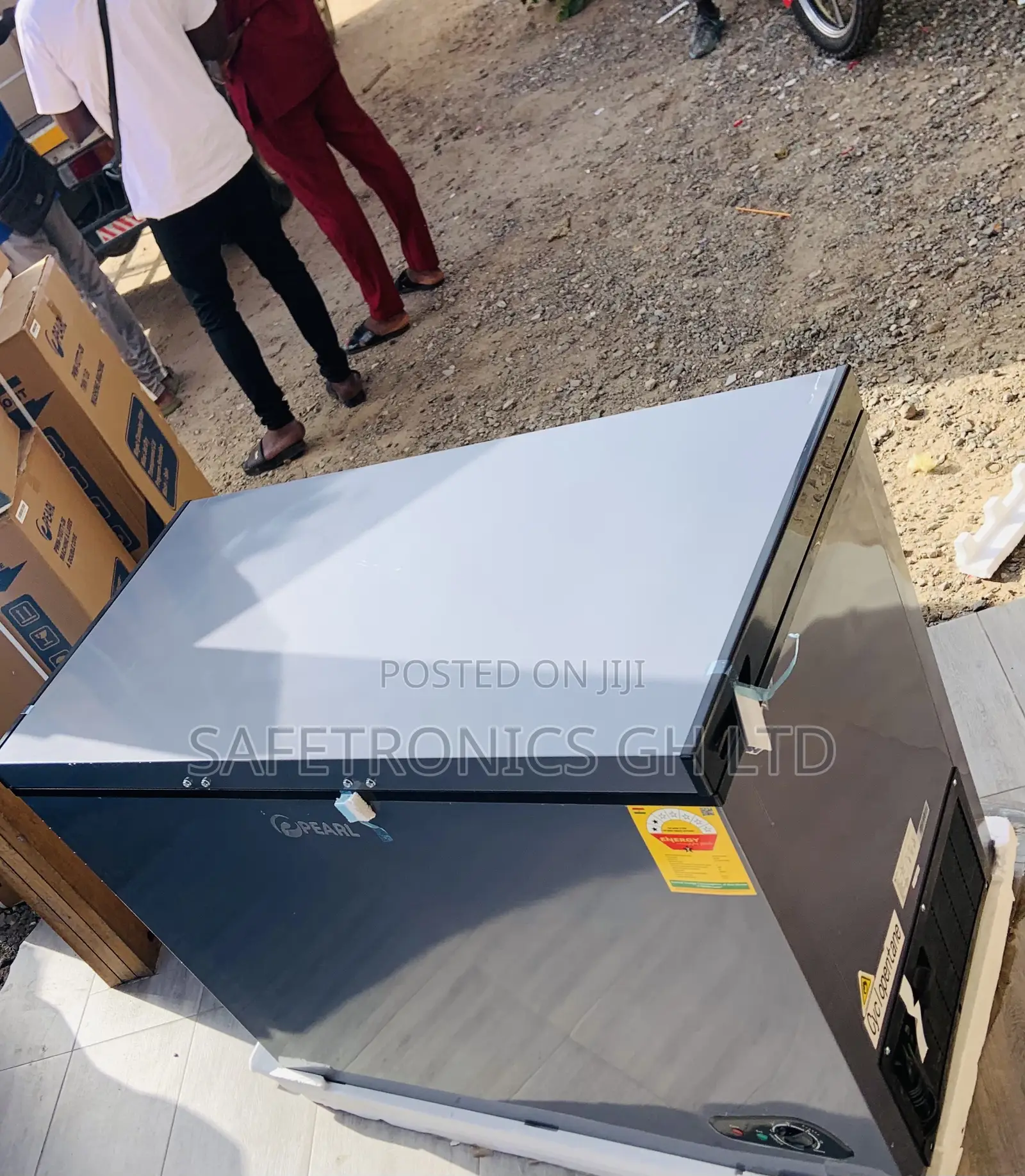 Secure Pearl Accurate Dark Grey Singledoor 250 Liters Freeze