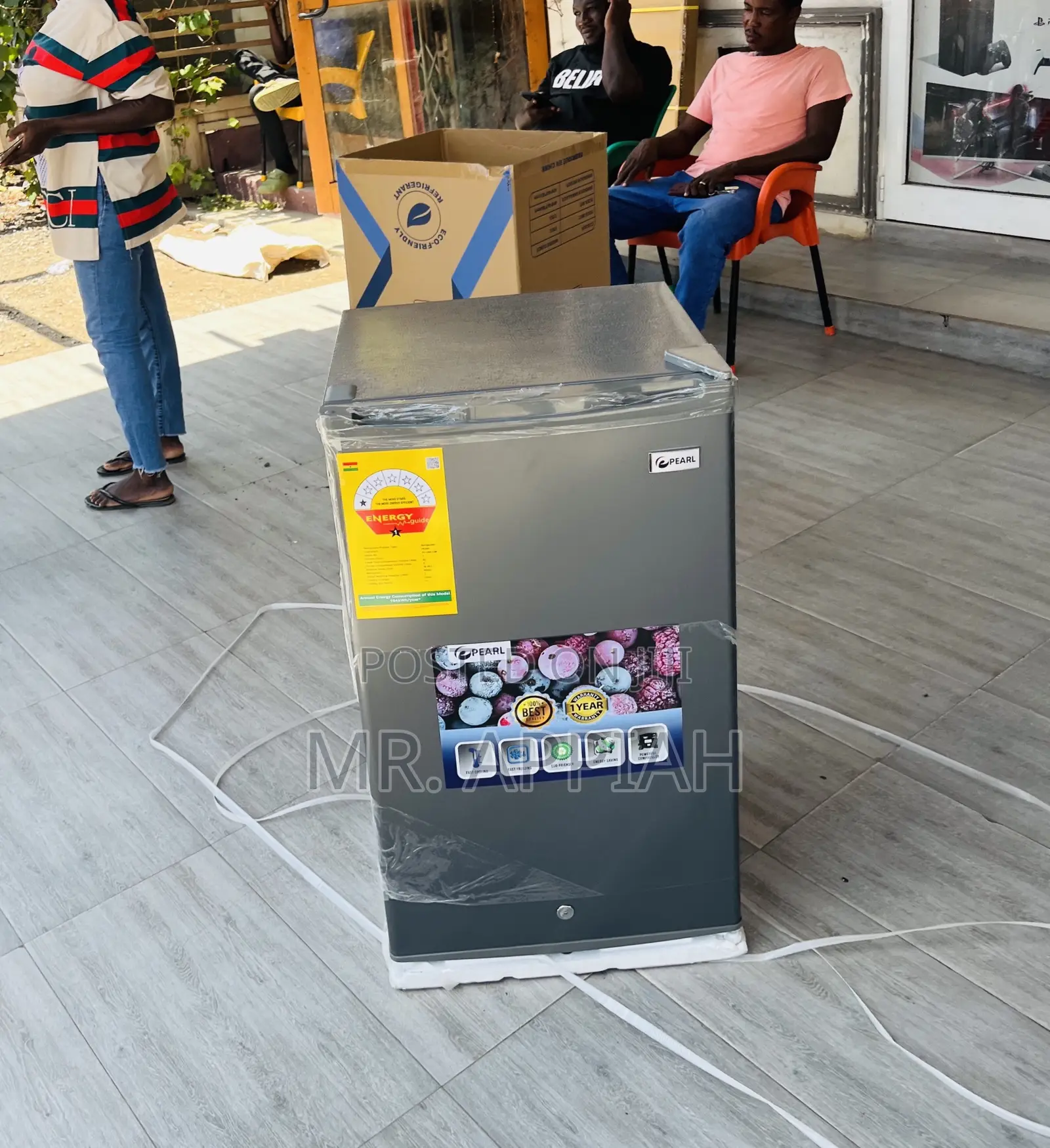 Most Reliable Pearl Single Door Table Top Fridge(Gray).
