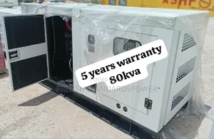 High Performance 80kva Silent Diesel Powered Generator