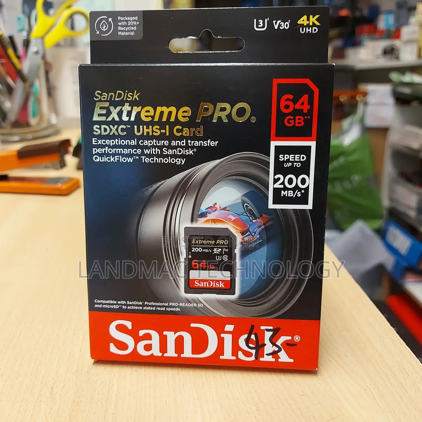 Sandisk 64gb Extreme Pro Sdxc Uhs-i Memory Card