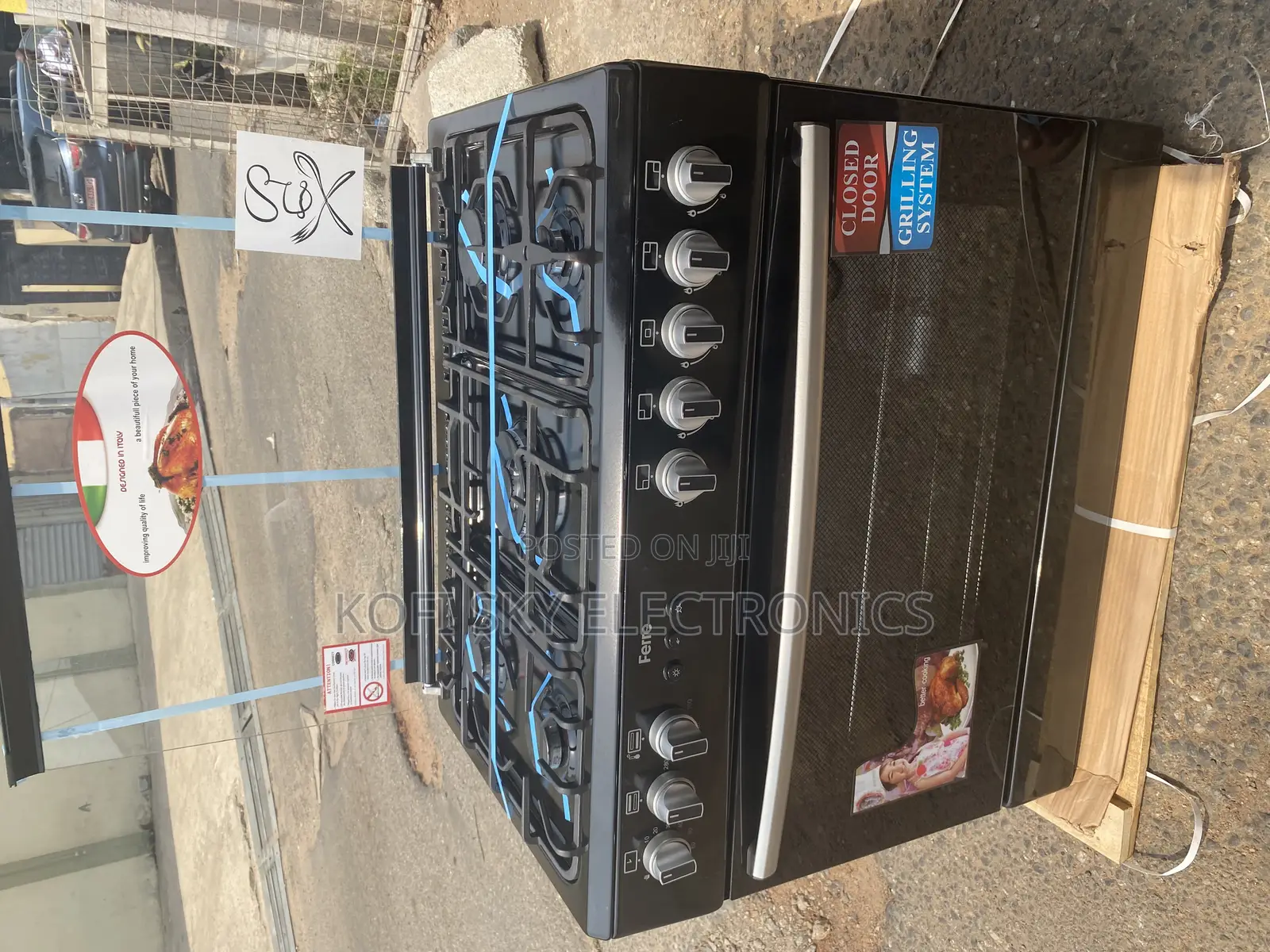 100%Reproduction Ferre Gas Cooker Oven and Grill