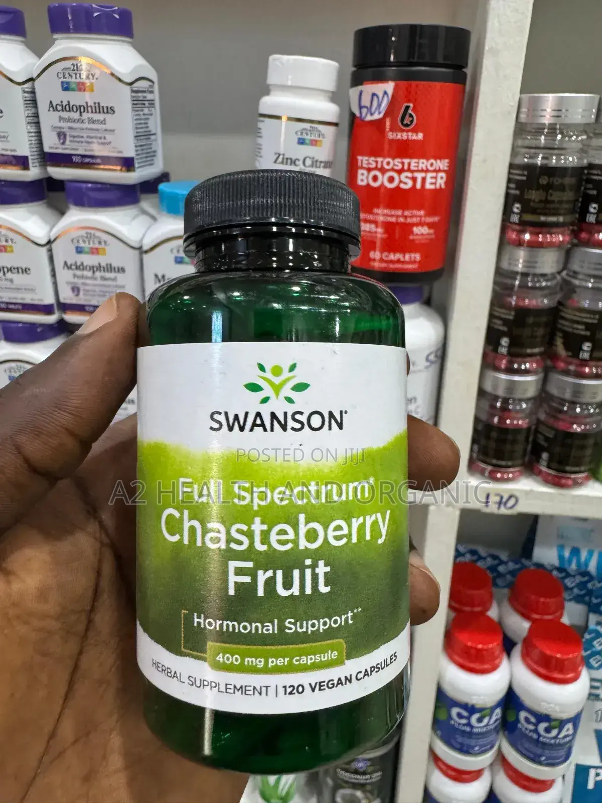 Chasteberry Fruit Capsules Hormonal Support in Asokore Mampong ...