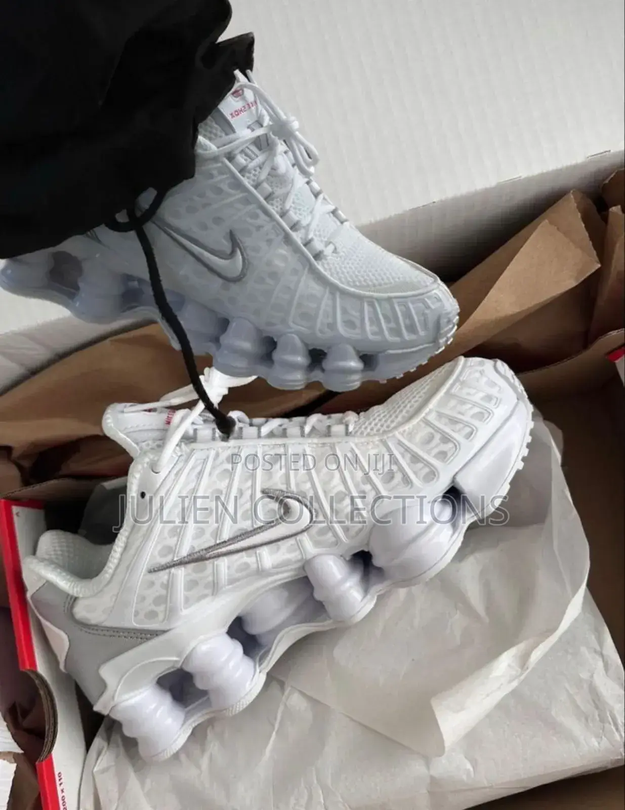 Nike Air Shox Tl Skepta White